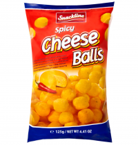 Cheese balls au fromage épicé 125 g. (20)