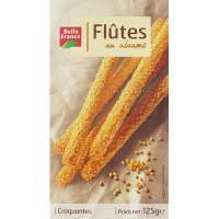 Flûtes croustillantes sésame 125 g. BF (12)