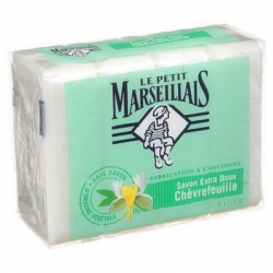Savon chèvrefeuille 4 x 100 g. LPM (6)