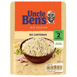 Riz cantonnais 250 g. Uncle Ben's (12)