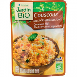 Couscous aux légumes Bio 250 g. Jardin Bio (6)