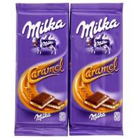 Chocolat Milka caramel 2 x 100 g. (21)