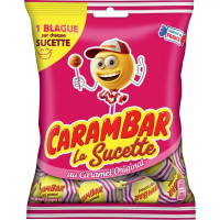 Carambar La sucette caramel 84 g. (24)