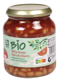 Haricots blancs tomates bio bocal 400 g. Boni (12)