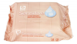 Papier de toilette humide sensitive 70 pces Boni (12) MANCO FOURN.