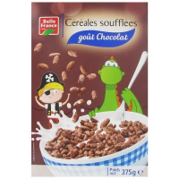 Céréales soufflées au chocolat 375 g. BF (6)