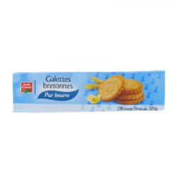 Galettes Bretonnes pur beurre 125 g. BF (24)