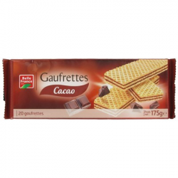 Gaufrettes cacao 175 g. BF (24)