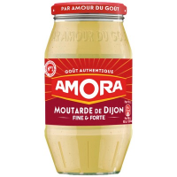 Moutarde de Dijon fine et forte 430 g. Amora (12)