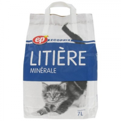 Litière minérale 7 l. Ecoprix (1)