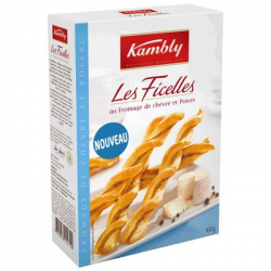 Kambly Les ficelles from. chèvre 100 g. (12)