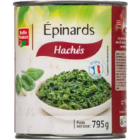 Epinards hachés 795 g. BF (12)