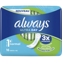 Serviettes ultra day normal x16 Always (16)
