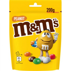 M&MS Peanut pochon 200 g. (18)