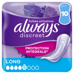 Serviettes protection intégrale x10 Always discreet (4)