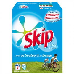 Lessive poudre 490 g. 7 lav. Skip (12)