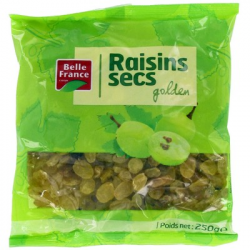 Raisins secs golden 250g Bf (12)