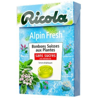 Ricola Alpin Fresh s/sucres 50 g. (20)