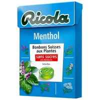 Ricola Menthol s/sucres 50 g. (20)