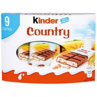 Kinder Country 9 barres 211,5 g. (18)