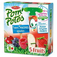 Pom'Potes fruits rouges 4 x 90 g. Materne (12)