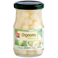 Oignons blancs bocal 200 g. BF (12)