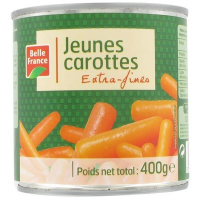 Carottes extra-fines 440 g. BF (12)