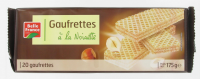 Gaufrettes fourrées noisettes 175 g. BF (24)