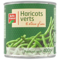 Haricots verts très fins 400 g. BF (12)