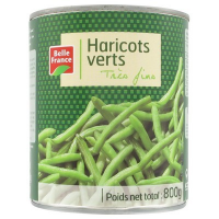 Haricots verts très fins 800 g. BF (12)