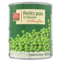 Pois extra fins 800 g. BF (12)