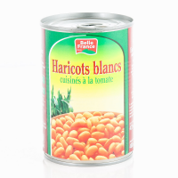 Haricots blancs tomate 400 g. BF (12)