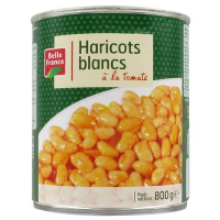 Haricots blancs tomate 800 g. BF (12)