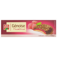 Génoise framboise/chocolat 150 g. BF (12)