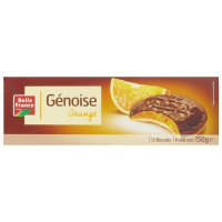 Génoise orange/chocolat 150 g. BF (12)
