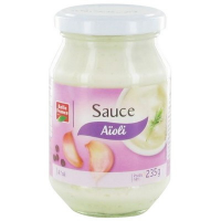 Sauce aïoli bocal 235 g. BF (12) EPUISE