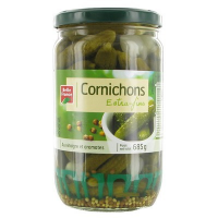 Cornichons extra-fins bocal 720 ml. BF (12)