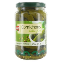 Cornichons très fins bocal 370 g. BF (12) EPUISE
