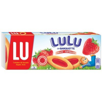 Barquettes fraise 120 g. Lu (20)