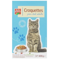 Croquettes pour chat saumon/thon boîte 400 g. BF (20)