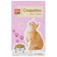 Croquettes pour chaton poulet boîte 400 g. BF (20)