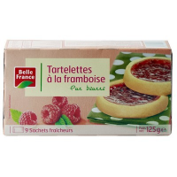 Tartelettes framboise 125 g. BF (12)